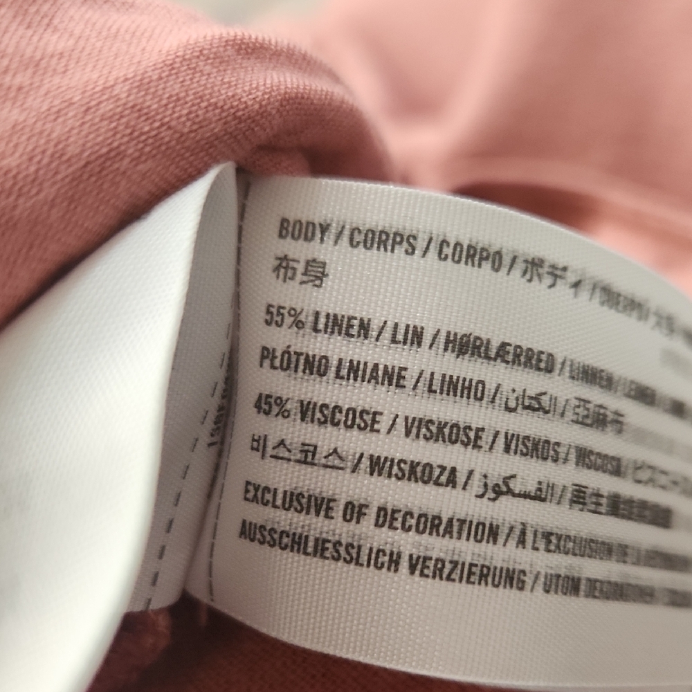 Abercrombie & Fitch Dusty Rose Elastic Waist Pants - Picture 5 of 6